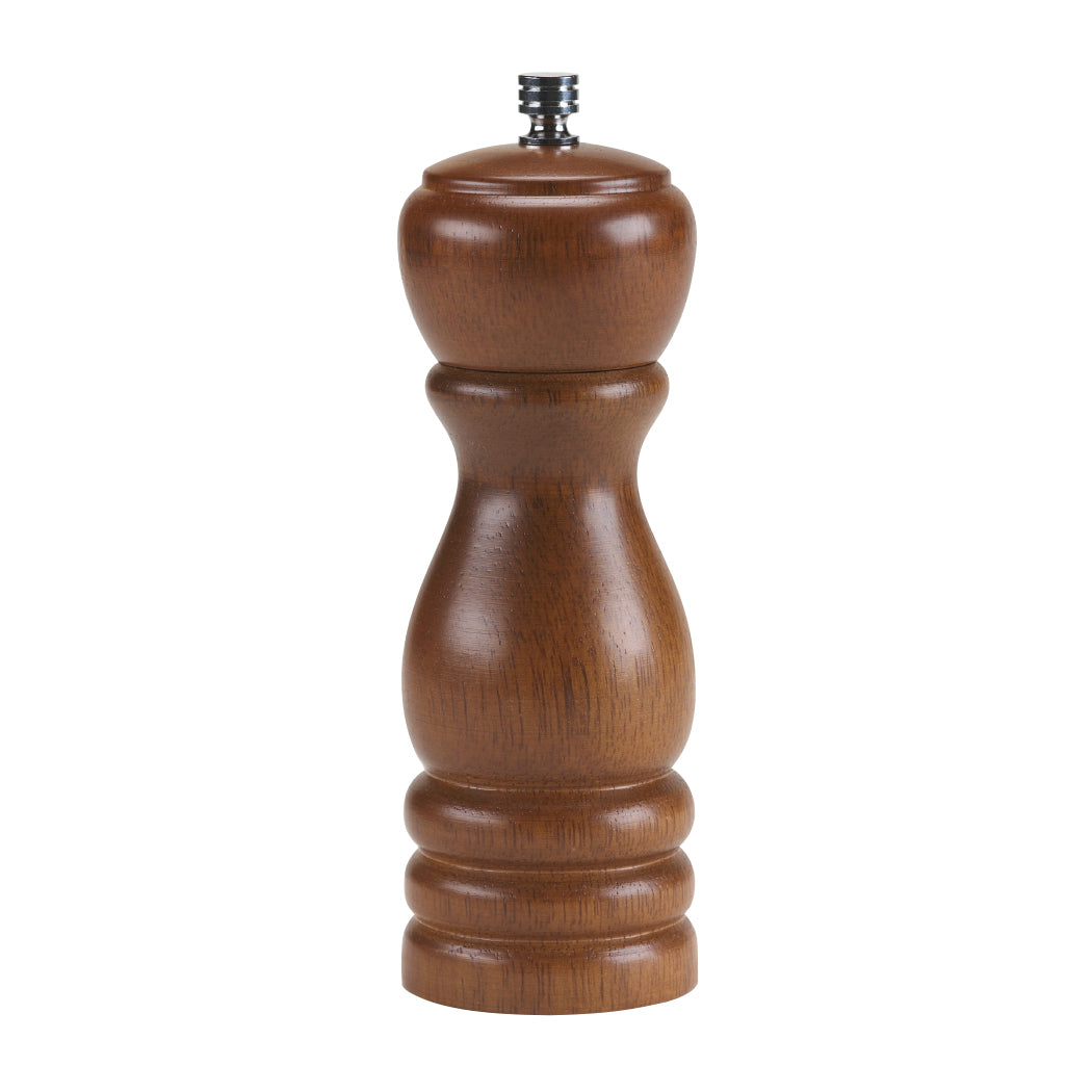 Browne | Wooden Pepper Mill, 6", Walnut Finish