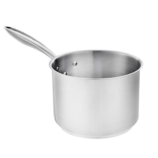 Browne | Thermalloy Deep Sauce Pan, 4.5 qt, Stainless Steel