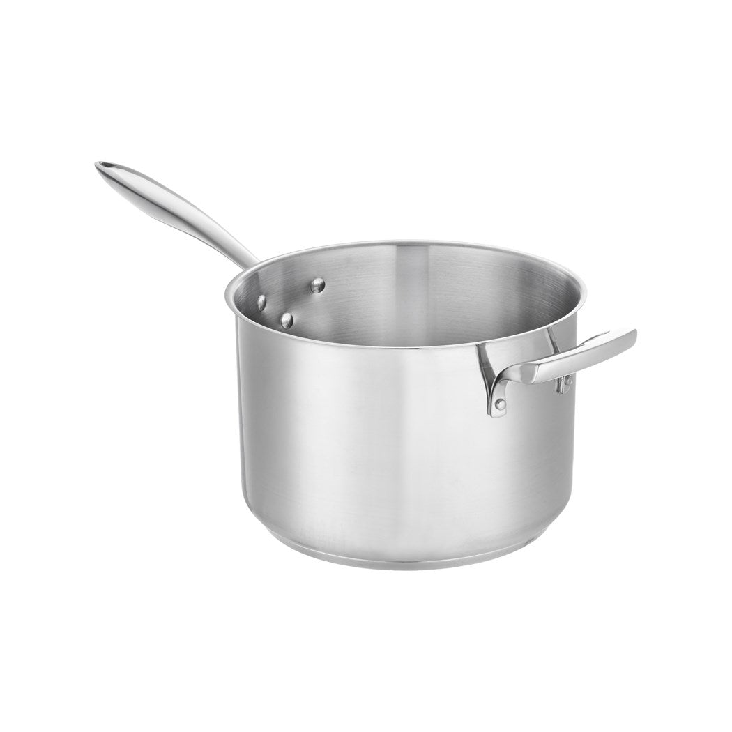 Browne | Thermalloy Deep Sauce Pan, 7.6 qt, Stainless Steel