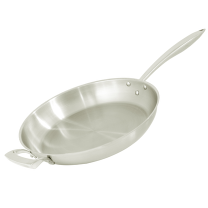 Browne | Thermalloy Deluxe Fry Pan, 14", Stainless Steel