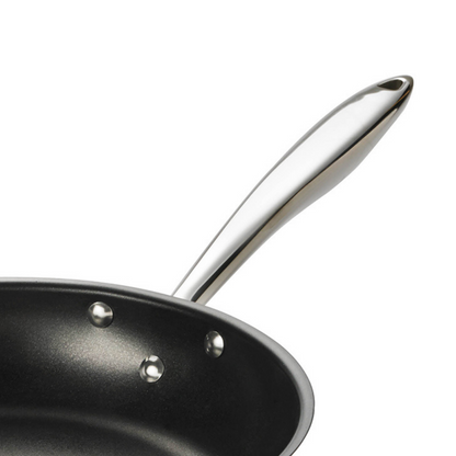 Browne | Thermalloy Deluxe Non-Stick Fry Pan, 9.5", Stainless Steel