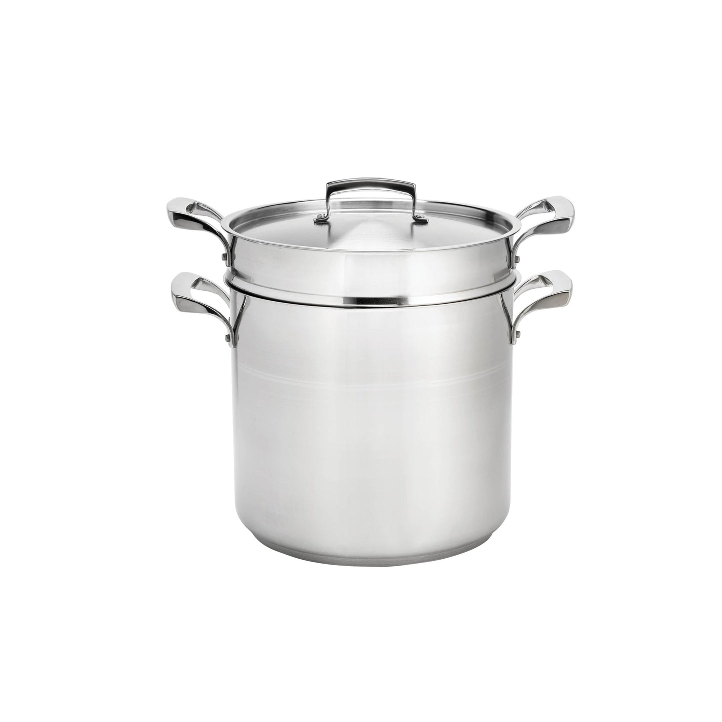 Browne | Thermalloy Double Boiler 3 Piece Set, 16 qt, Stainless Steel