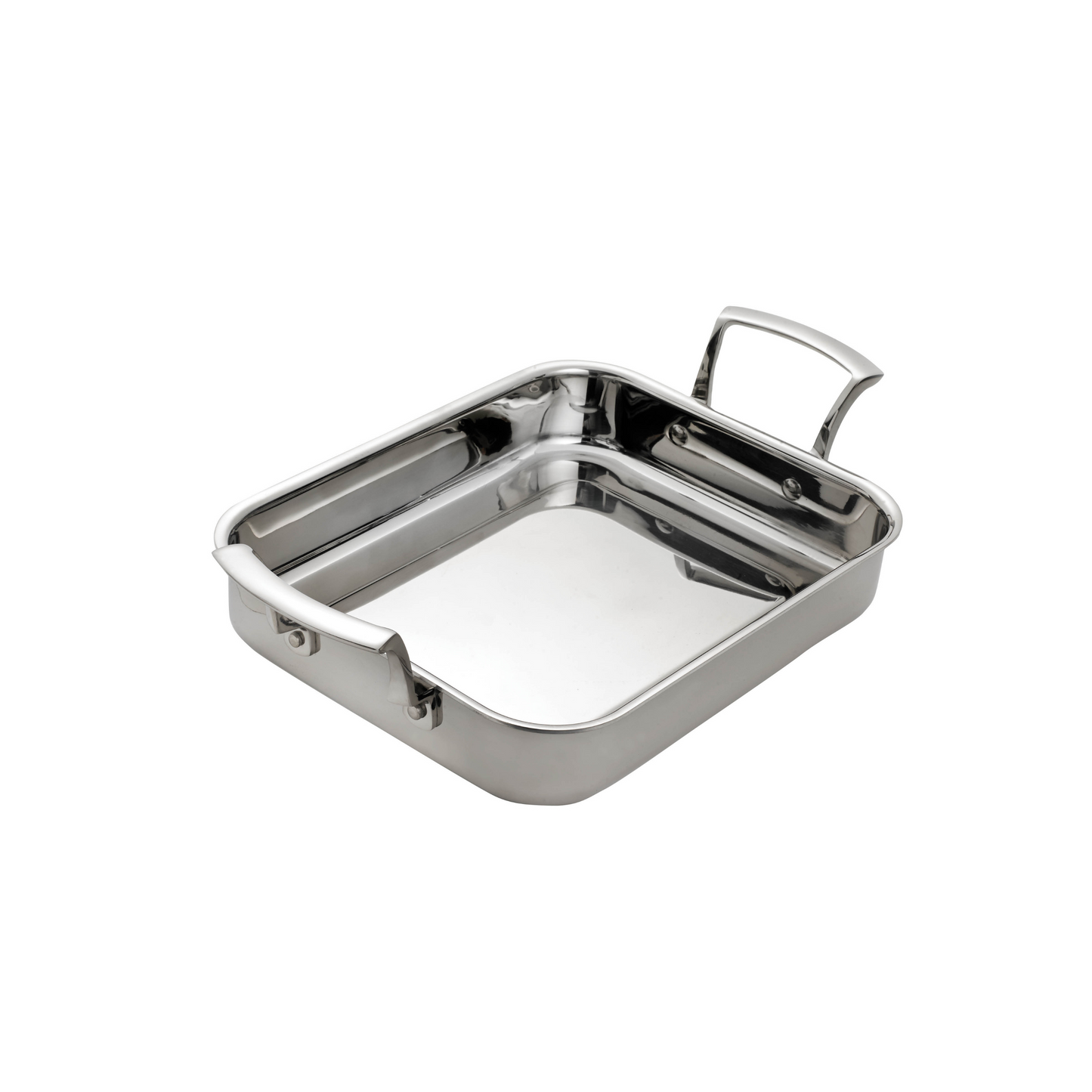 Browne | Thermalloy TRI-PLY Rectangular Roast Pan, 3 qt, Stainless Steel, FINAL SALE