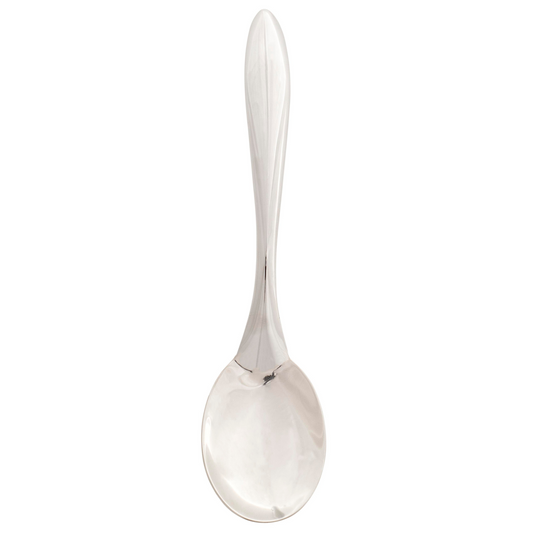 Browne | Eclipse Solid Serving Spoon, 10", Mirror Finish