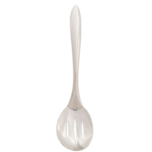 Browne | Eclipse Slotted Serving Spoon, 10", Mirror Finish