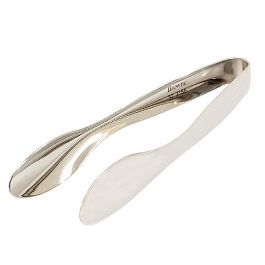 Browne | Eclipse Serving Tongs, 6", Mirror Finish