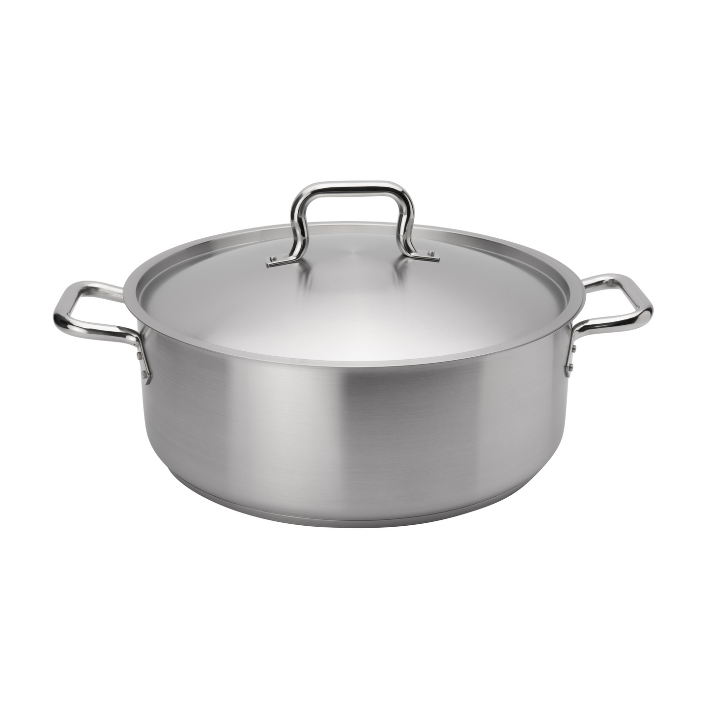 Browne | Elements Brazier with Lid, 20 qt, Stainless Steel