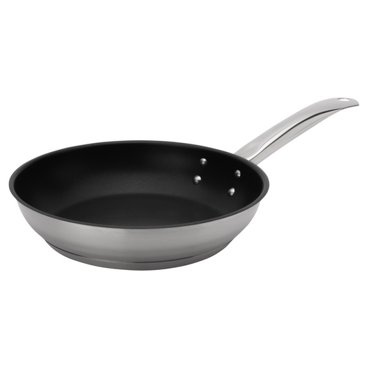 Browne | Elements Teflon Select Non-Stick Fry Pan, 9.5", Stainless Steel