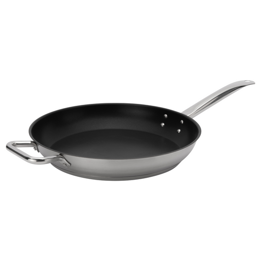 Browne | Elements Teflon Select Non-Stick Fry Pan, 12.5", Stainless Steel