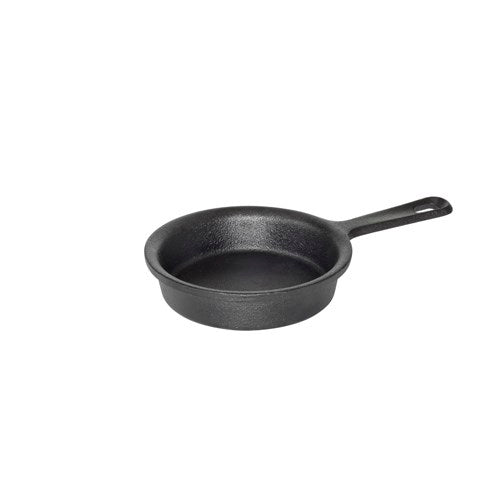 Browne | Thermalloy Round Seasoned Cast Iron Skillet, 6"