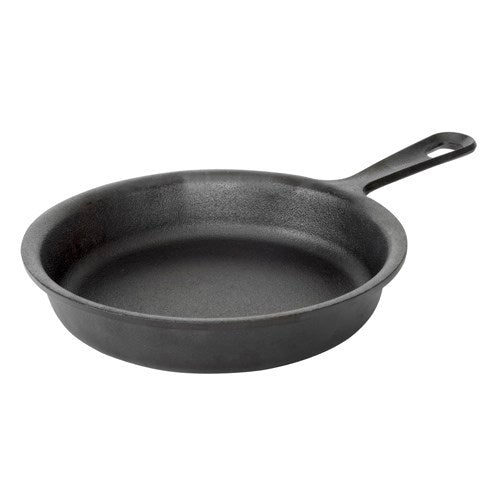 Browne | Thermalloy Round Seasoned Cast Iron Skillet, 8"