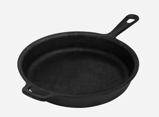 Browne | Thermalloy Round Seasoned Cast Iron Skillet, 10"