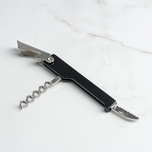 Browne | Bar Mate Corkscrew, 4.5", Black