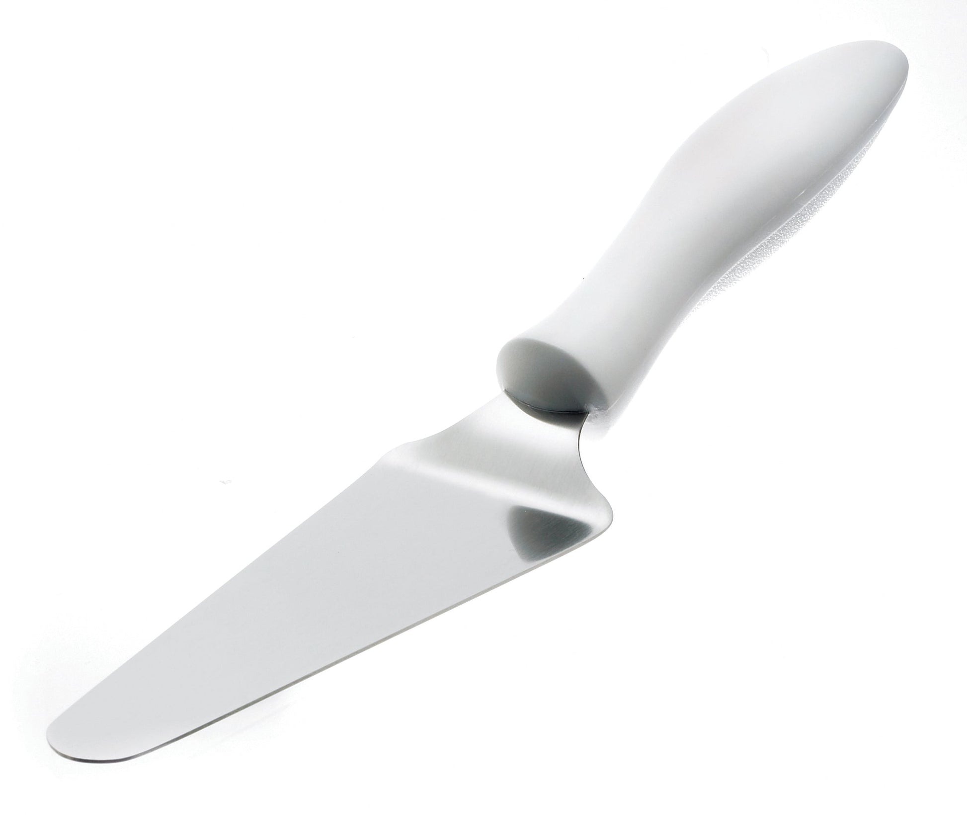 Browne | Deluxe Pie/Cake Server, White Handle - ChefEquipment.com