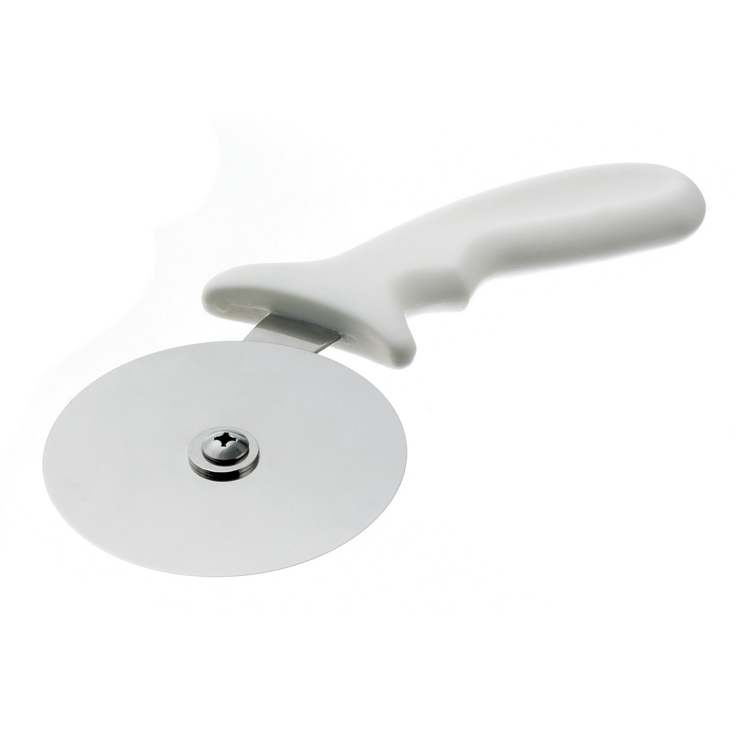 Browne | Pizza Cutter, 4" Wheel, White Handle - ChefEquipment.com