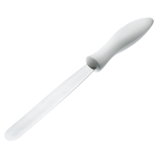 Browne | Innovatools Straight Spatula, 12", White Handle