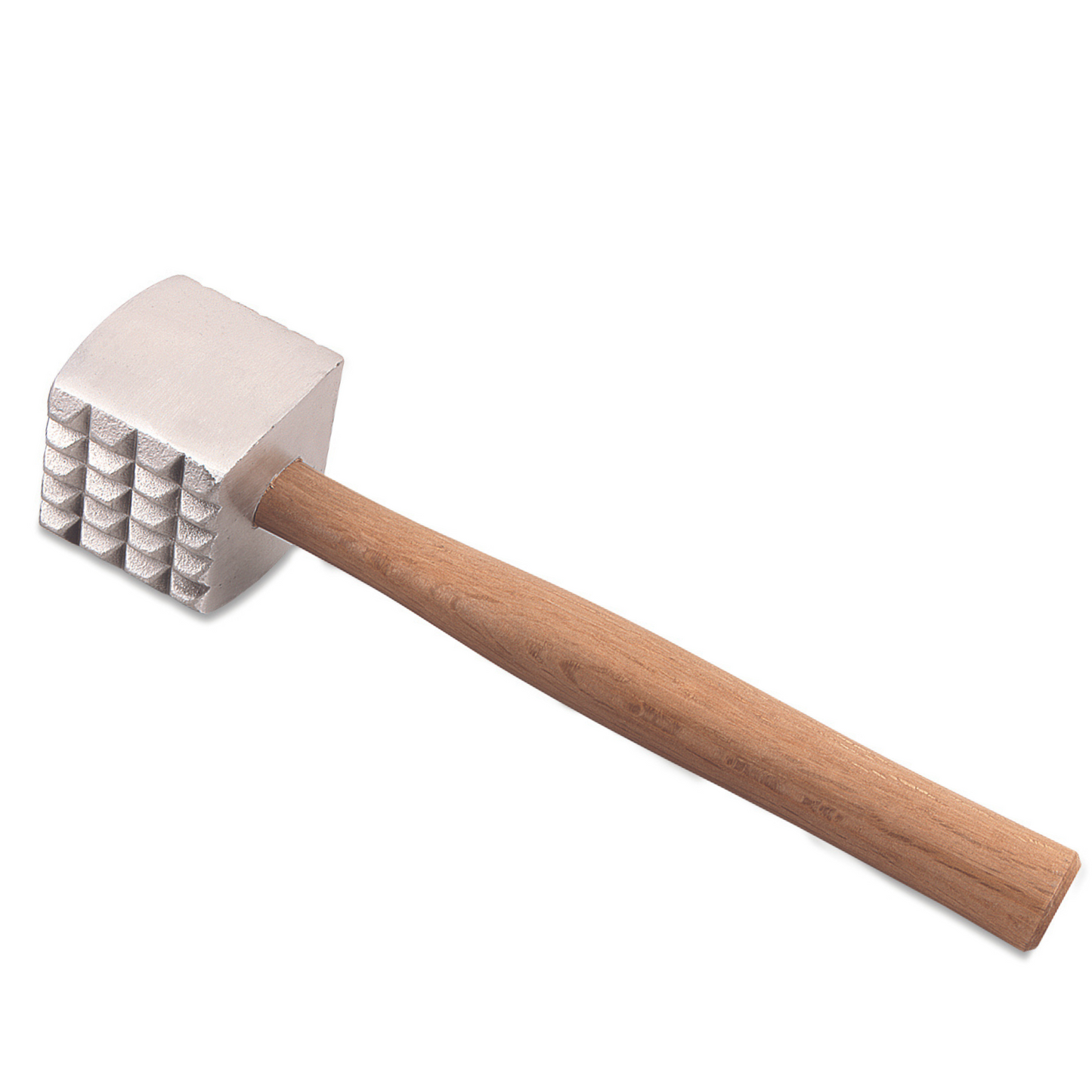 Browne | Steak Tenderizer, Aluminum Head, Wood Handle - ChefEquipment.com