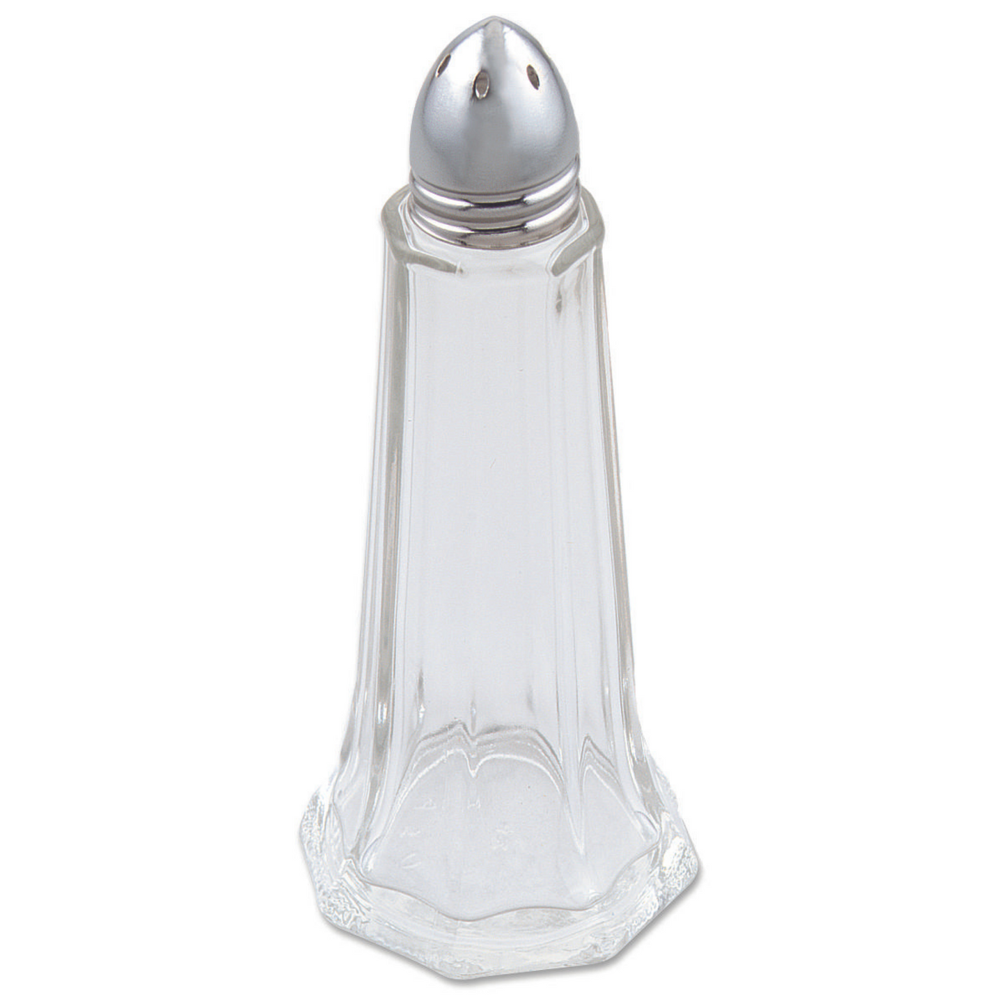 Browne | Tower Shaped Salt & Pepper Shaker, 1 oz, Glass (1 DZ) - ChefEquipment.com