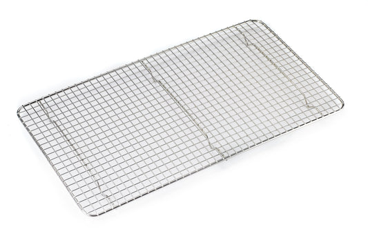 Browne | Footed Food Pan Grate, Rectangular, 10" x 18"