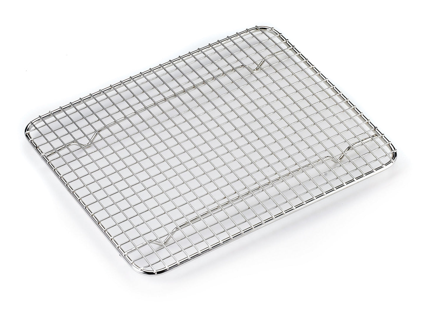 Browne | Footed Food Pan Grate, Rectangular, 8" x 10"