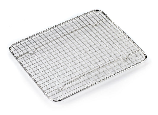 Browne | Footed Food Pan Grate, Rectangular, 8" x 10"