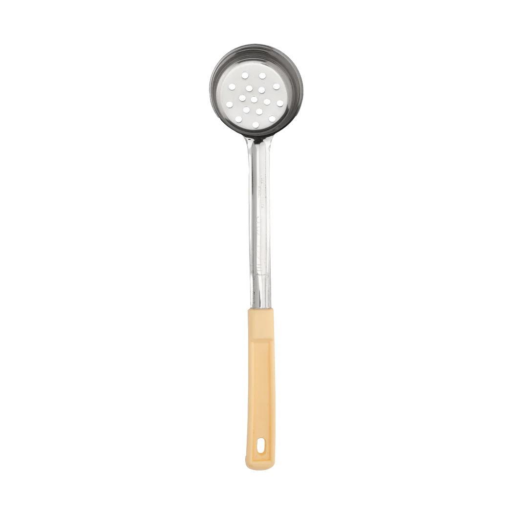 Browne Perforated Spoodle, 5 oz, Stainless Steel, Plastic Handle, FINA ...