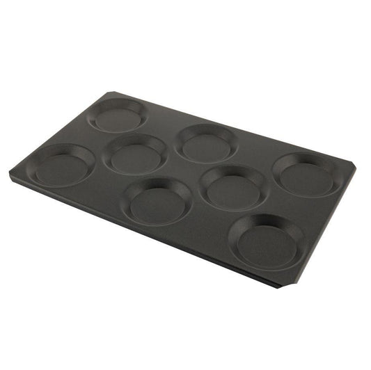 Browne | Thermalloy Combi Baking Tray, 8 Wells, Full Size - ChefEquipment.com