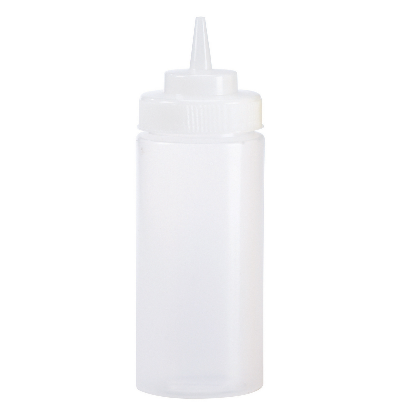 Browne | Wide Mouth Squeeze Bottle, 32 oz, Clear - ChefEquipment.com