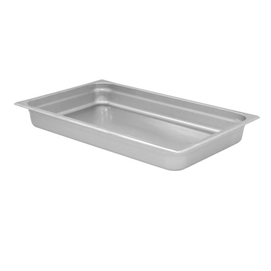 Browne | Full Size Food Pan, 2.5" Deep, 24 Gauge Stainless Steel