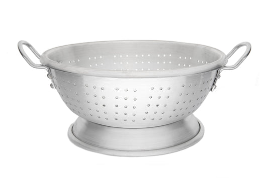 Browne | Colander, 10.5 qt, Heavy Duty Aluminum