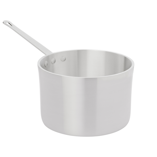 Browne | Thermalloy Heavy Weight Sauce Pan, Straight Sided, 7.5 qt, Aluminum