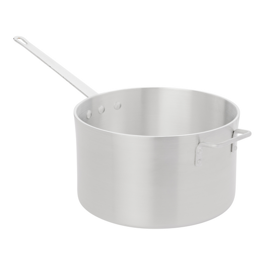 Browne | Thermalloy Heavy Weight Sauce Pan, Straight Sided, 11 qt, Aluminum