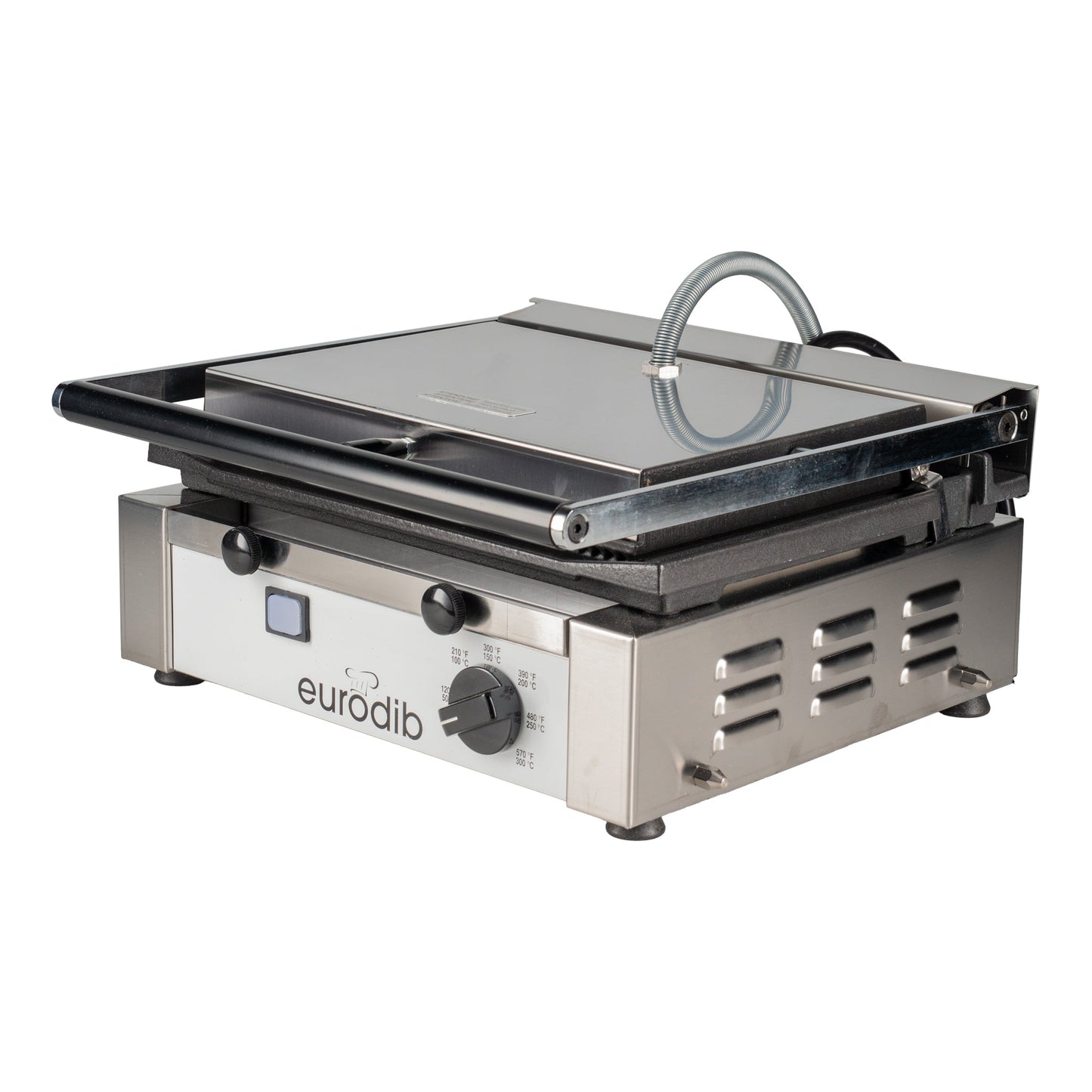 Eurodib | CORT Series "R" Medium Sized Panini Grill, 1800W, 120V