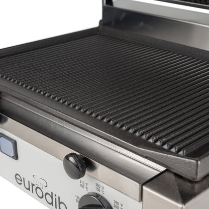 Eurodib | CORT Series "R" Medium Sized Panini Grill, 1800W, 120V