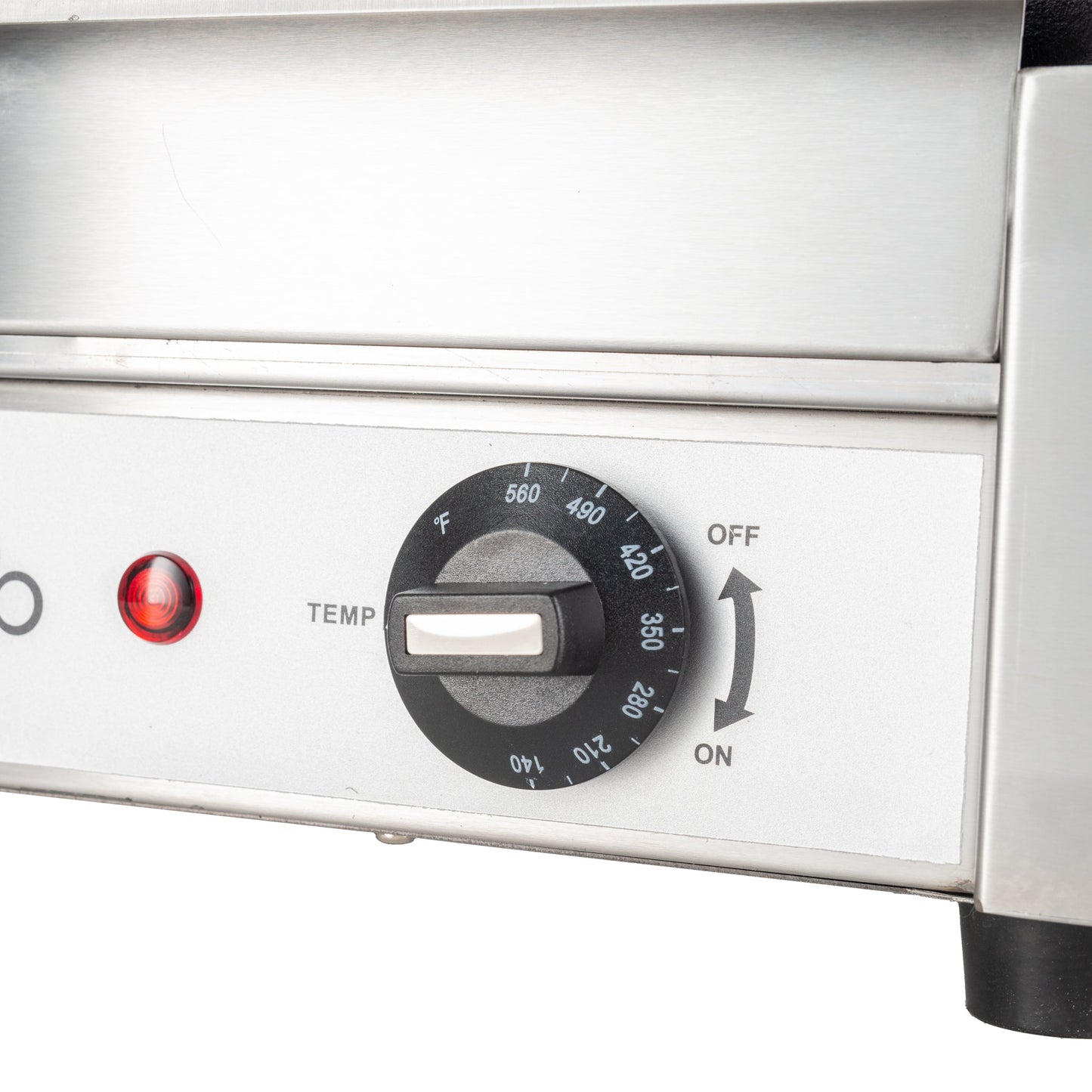 Eurodib | SFE Series Medium Panini Grill, Ribbed Surface, 120V