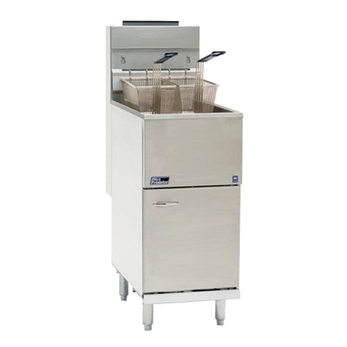 Pitco | 40C+ Economy Tube Fired Gas Fryer, Stainless Steel, Natural Gas