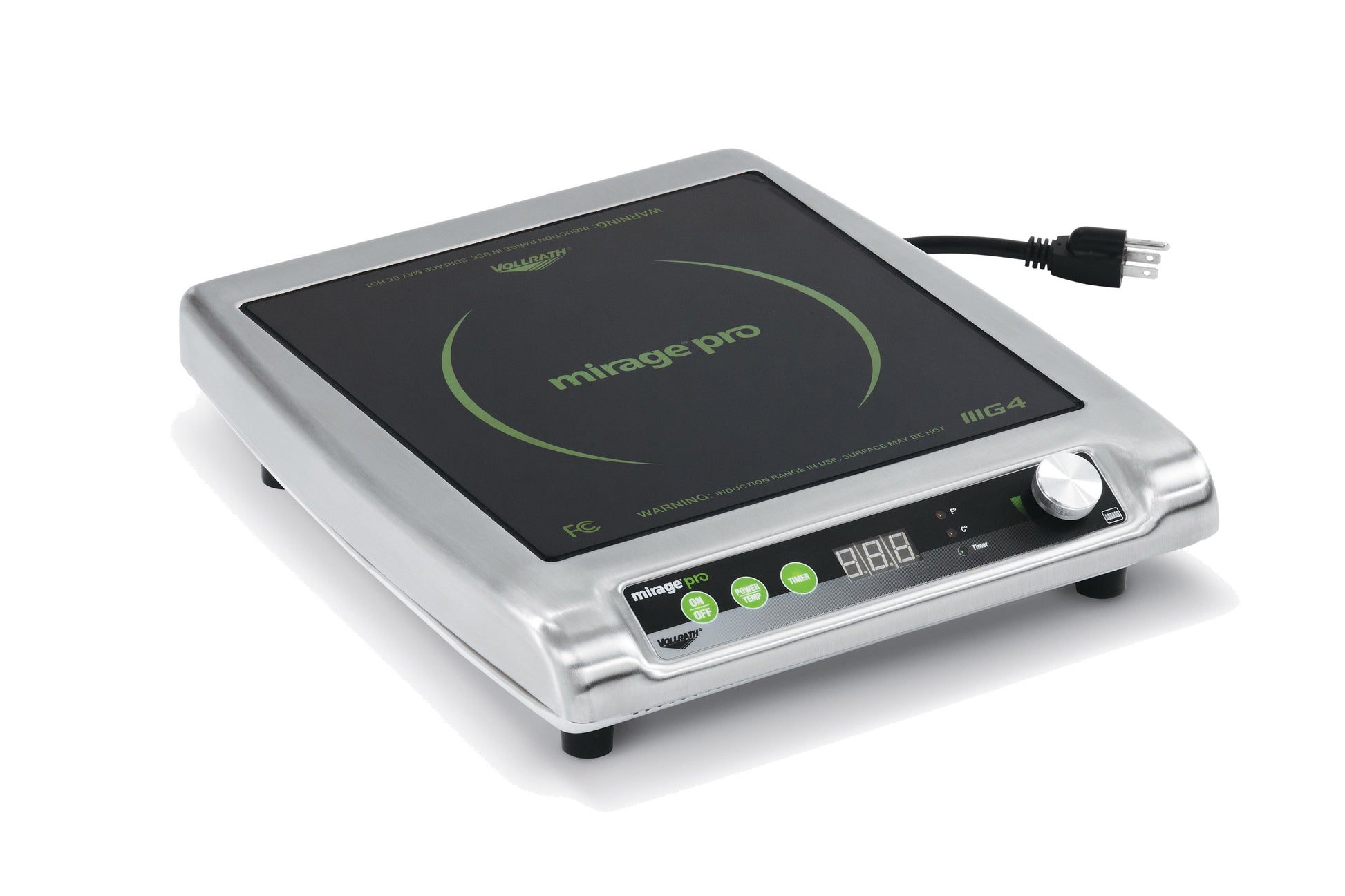 Vollrath | Mirage Pro Countertop Induction Range, 1400 W, 120 V - ChefEquipment.com