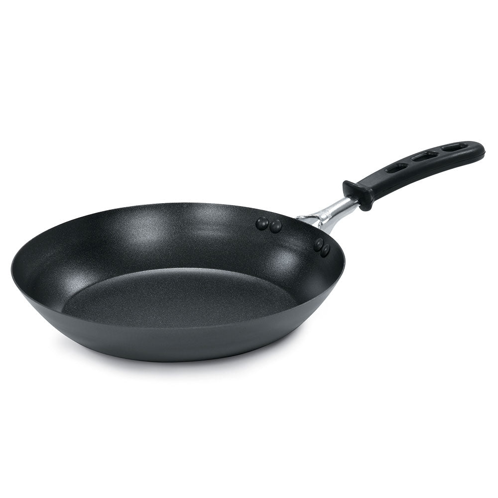 Vollrath | SteelCoat Induction Fry Pans, 11", Carbon Steel w Silicone Handle