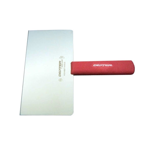 Dexter | Large Blade Turner / Scraper, 8" x 3", High Heat Red Handle