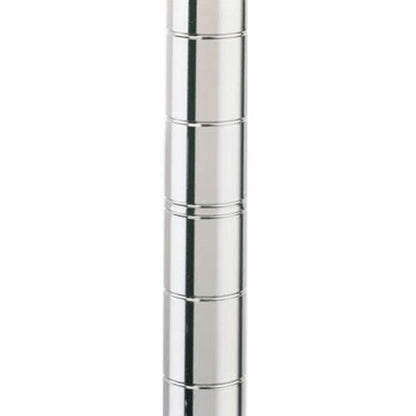 Metro | Wire Shelf Post with Leveling Foot, 27", Chrome