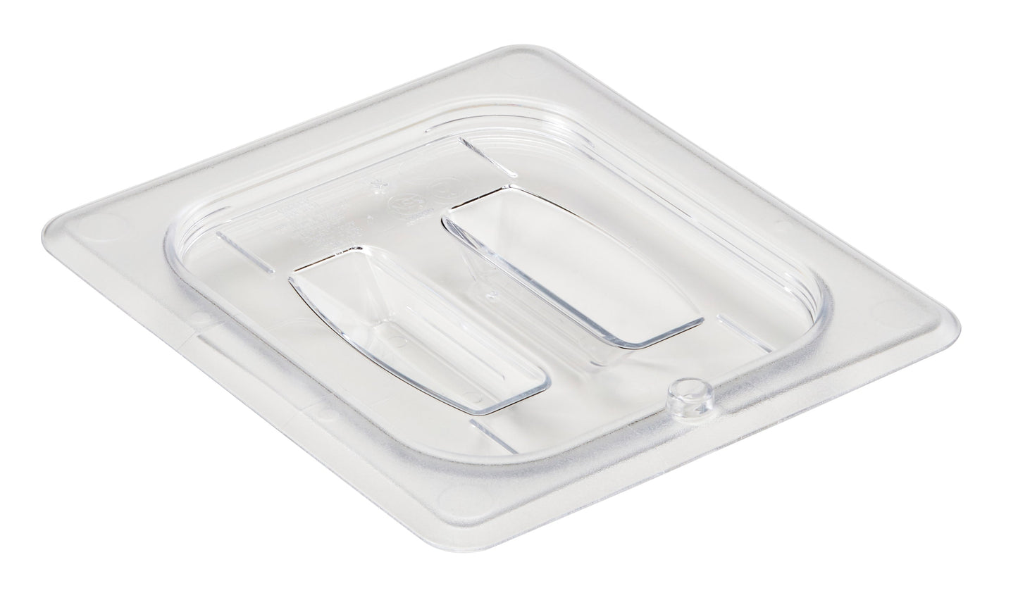 Cambro | Camwear Food Pan Cover w/ Handle, 1/6 Size, Clear