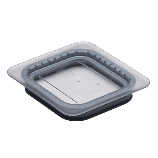 Cambro | Camwear Food Pan GripLid, 1/6 Size, Clear