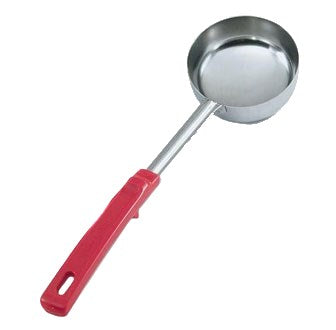 Vollrath | Grip N Serve Round Solid Spoodle, Color Coded Handle, 8 oz, Orange