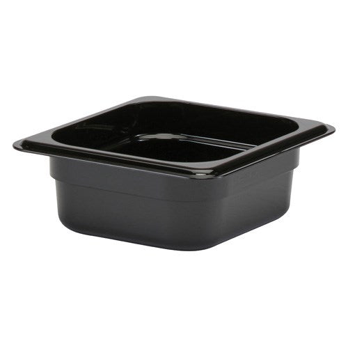 Cambro | Camwear 1/6 Size Food Pan, 2.5" Deep, Black