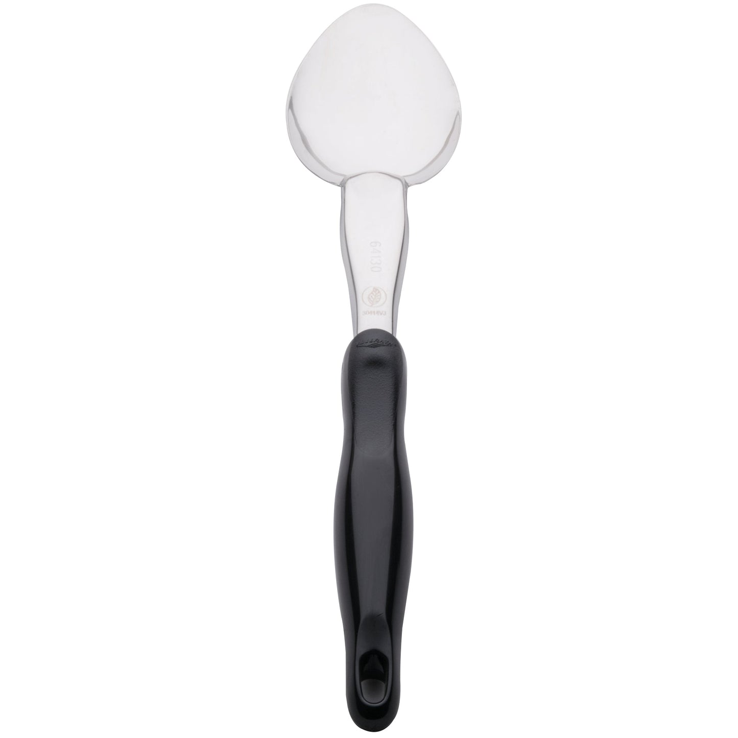 Vollrath | Ergo Grip Solid Basting Spoon, Stainless/Nylon Handle, Black