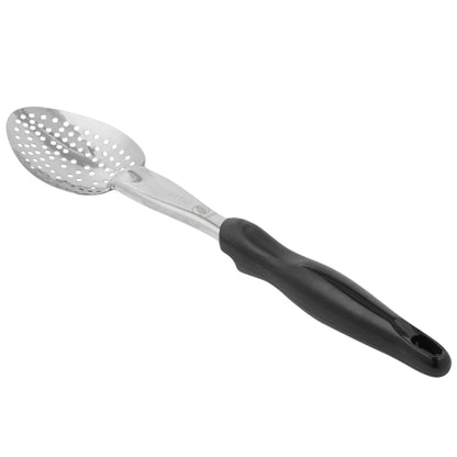 Vollrath | Ergo Grip Perforated Basting Spoon, Stainless/Nylon Handle, Black