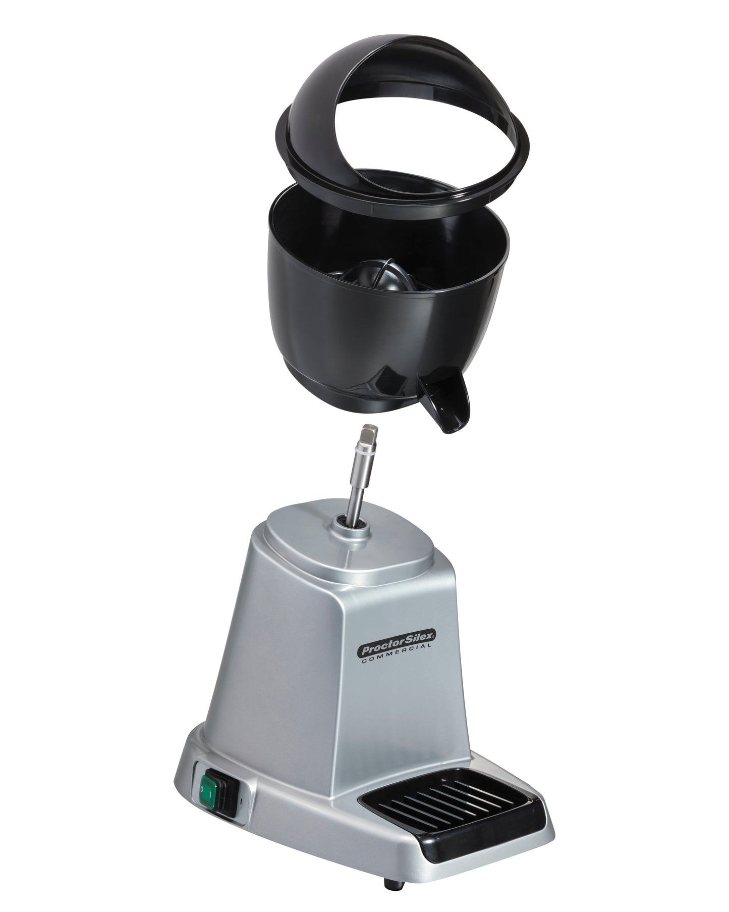 Proctor Silex | Electric Citrus Juicer, Black/Silver, 120 V - ChefEquipment.com