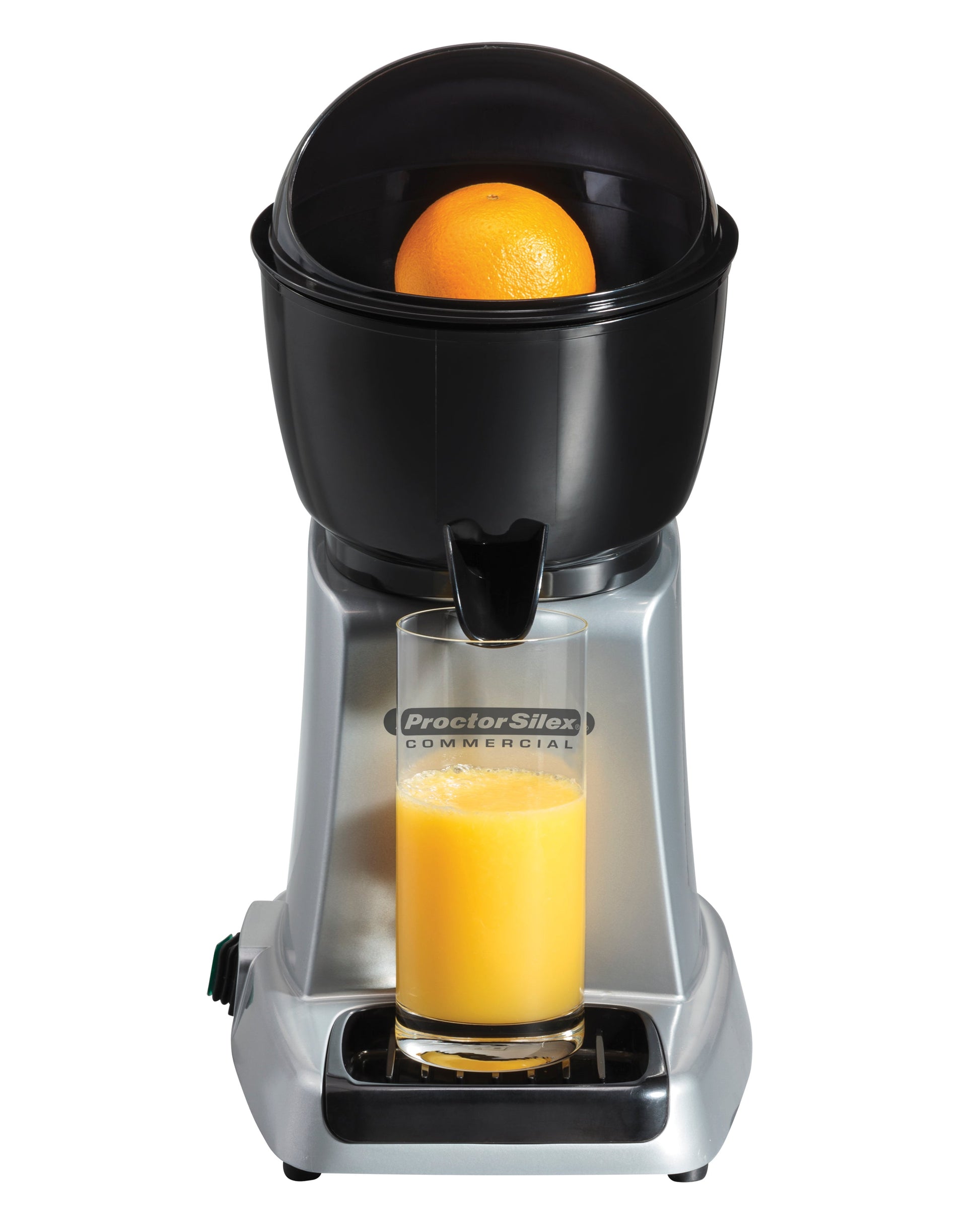 Proctor Silex | Electric Citrus Juicer, Black/Silver, 120 V - ChefEquipment.com