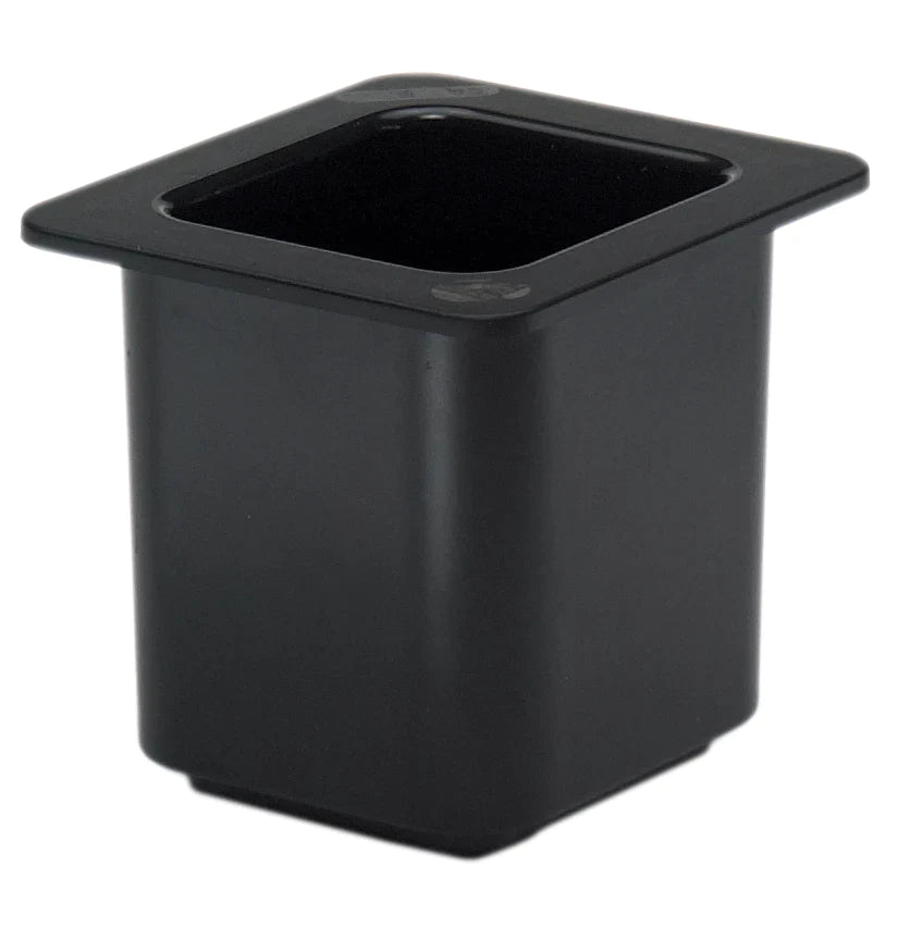Cambro ColdFest Insulated Food Pan, 1/6 Size, Black - 66CF110