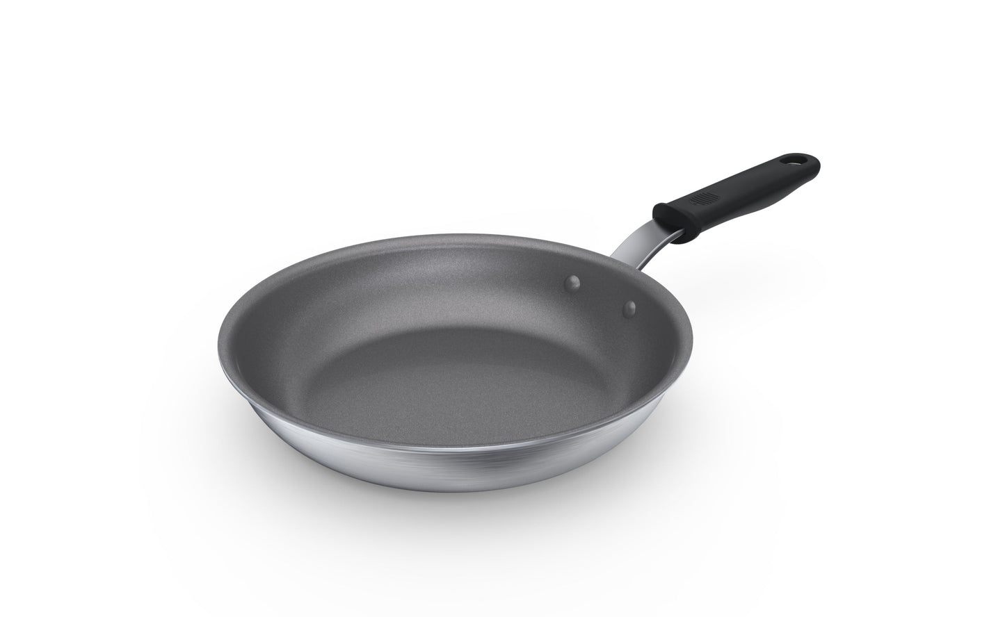 Vollrath | Wear-Ever PowerCoat Fry Pan w Silicone Handle, 8", Aluminum